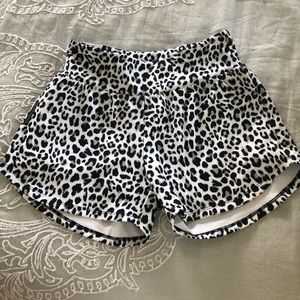 Love Fitness Apparel Leopard Runner Shorts